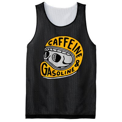 Caffeine And Gasoline Mesh Reversible Basketball Jersey Tank