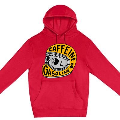 Caffeine And Gasoline Premium Pullover Hoodie