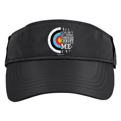 Cute Archery Gifts Adult Drive Performance Visor