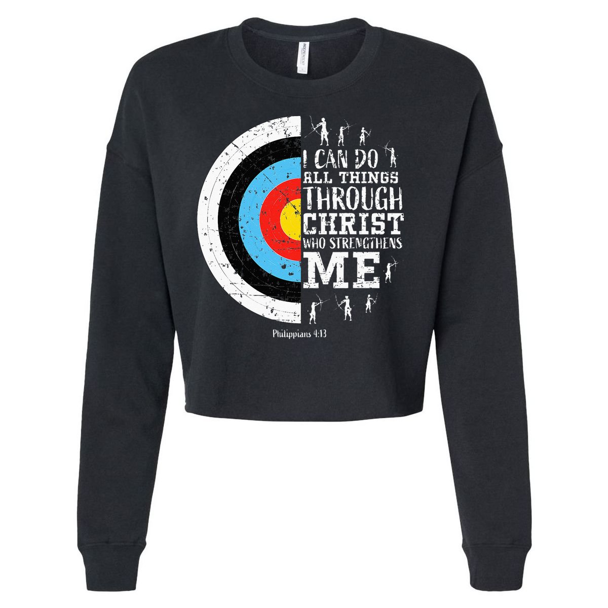Cute Archery Gifts Cropped Pullover Crew