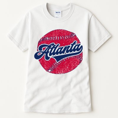 Classic Atlanta, Georgia Baseball Fan Retro Vintage Tall T-Shirt