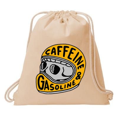 Caffeine And Gasoline Drawstring Bag