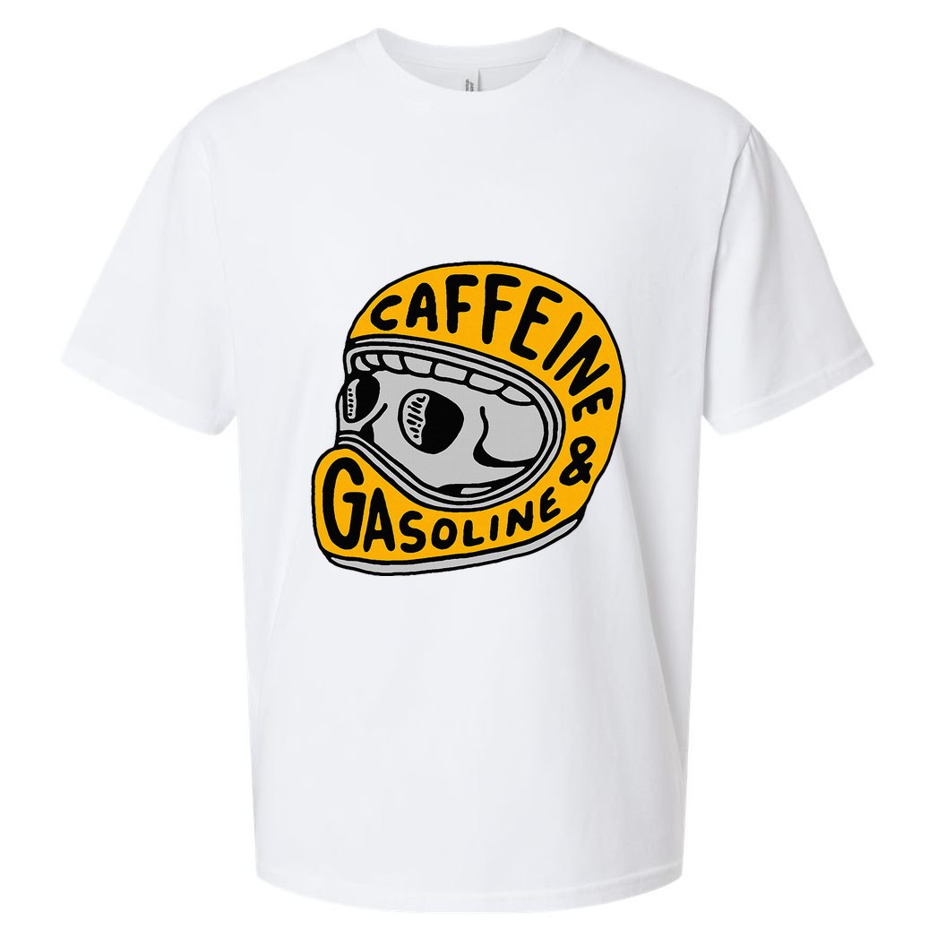 Caffeine And Gasoline Sueded Cloud Jersey T-Shirt