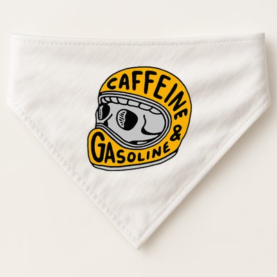 Caffeine And Gasoline USA-Made Doggie Bandana