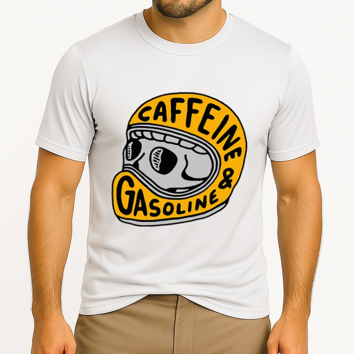 Caffeine And Gasoline Cooling Performance Crew T-Shirt
