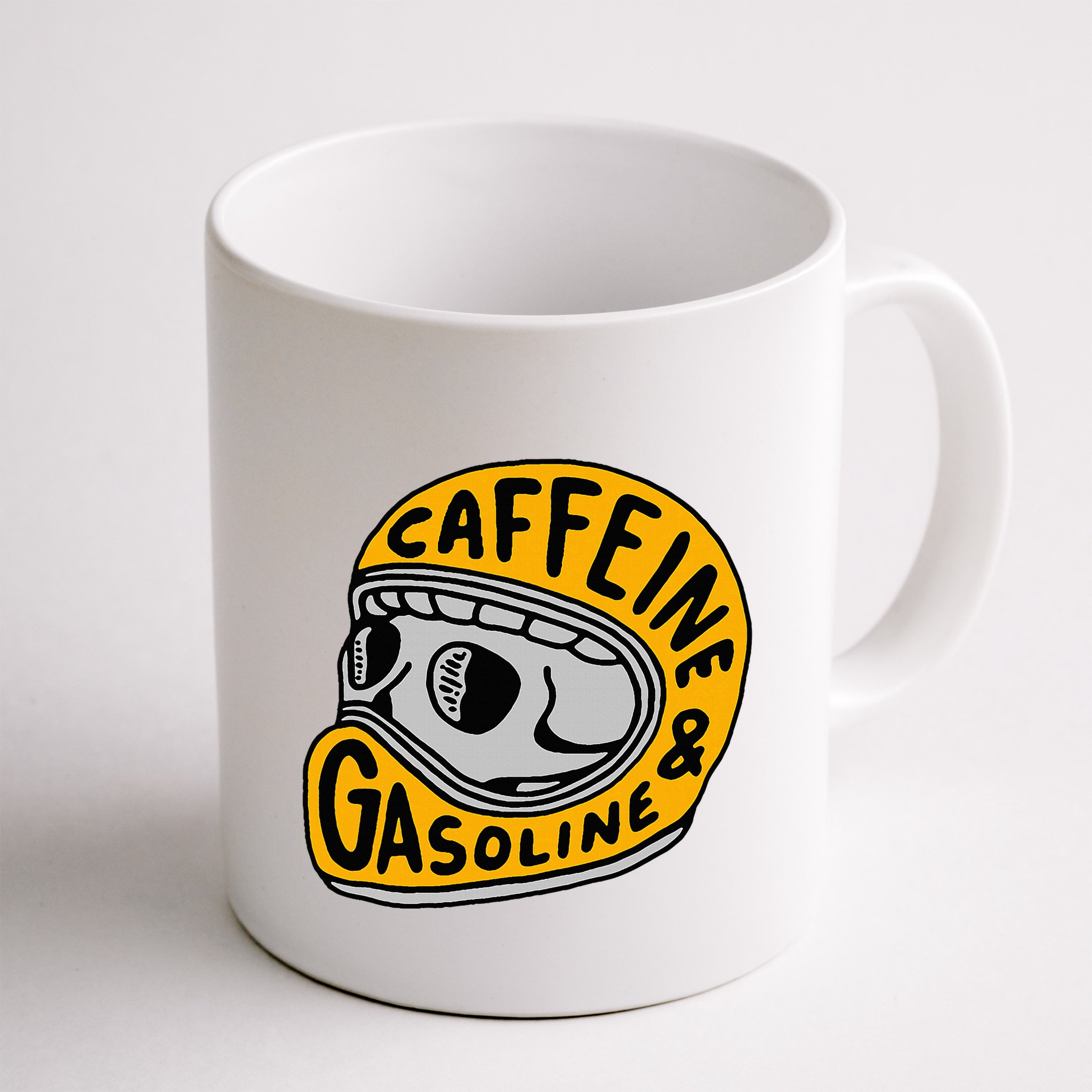 Caffeine And Gasoline Mug
