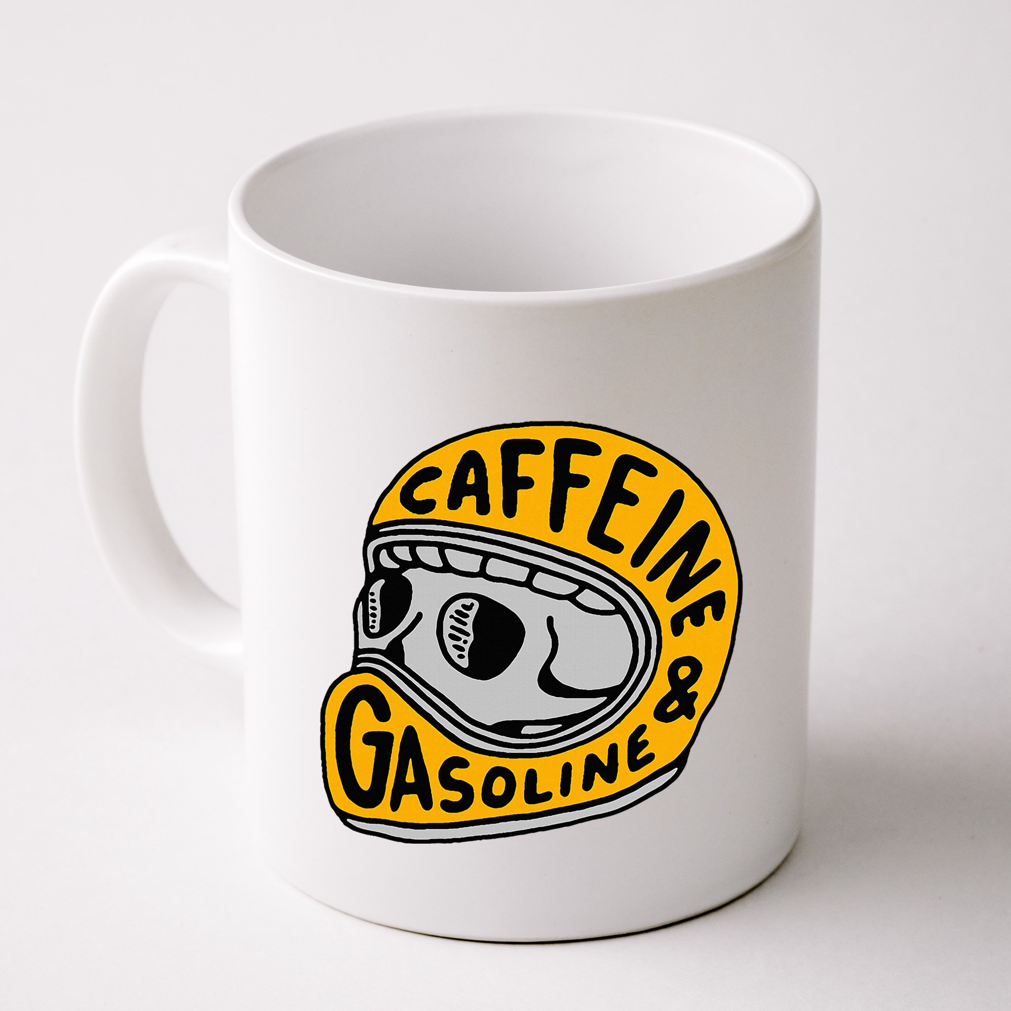 Caffeine And Gasoline Mug