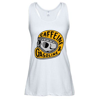 Caffeine And Gasoline Ladies Essential Flowy Tank