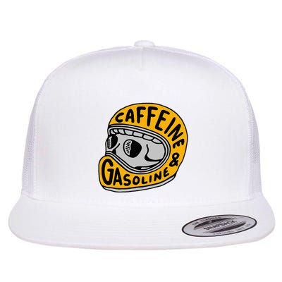 Caffeine And Gasoline Flatbill Hat