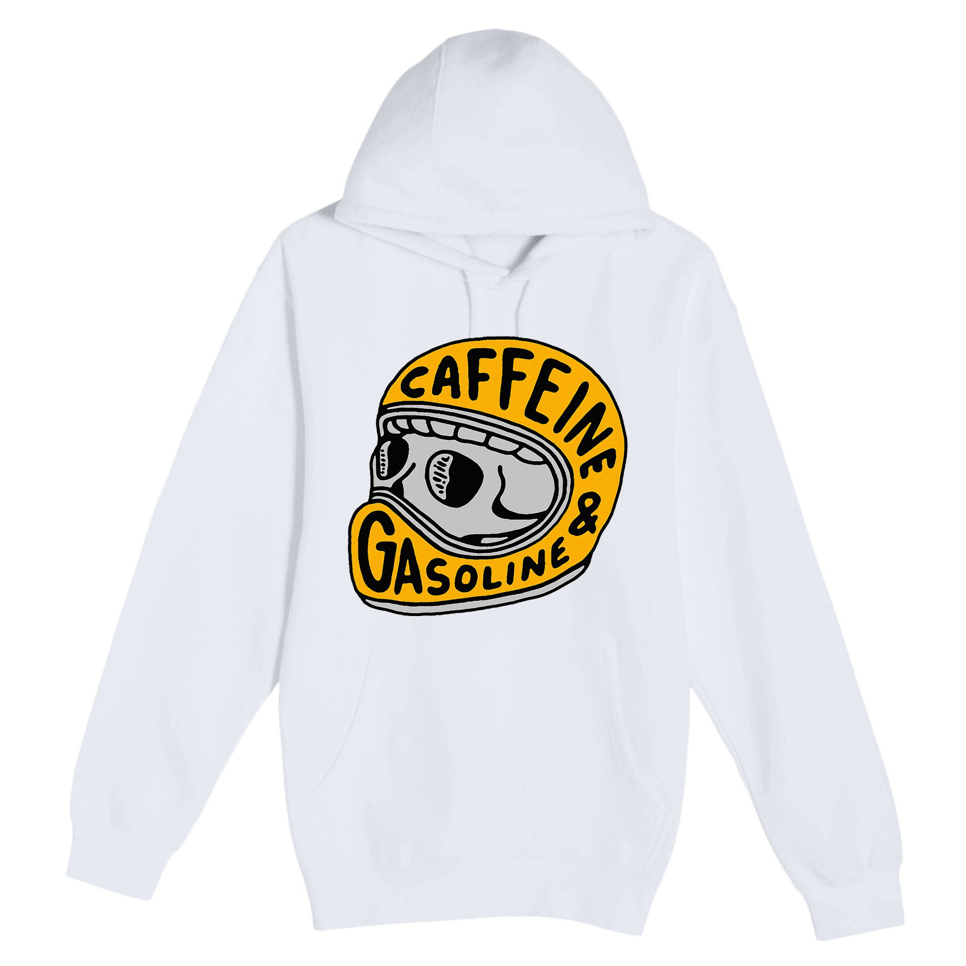 Caffeine And Gasoline Premium Pullover Hoodie