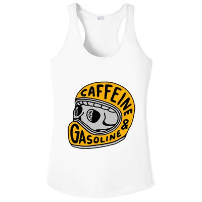 Caffeine And Gasoline Ladies PosiCharge Competitor Racerback Tank