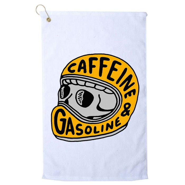 Caffeine And Gasoline Golf Towel