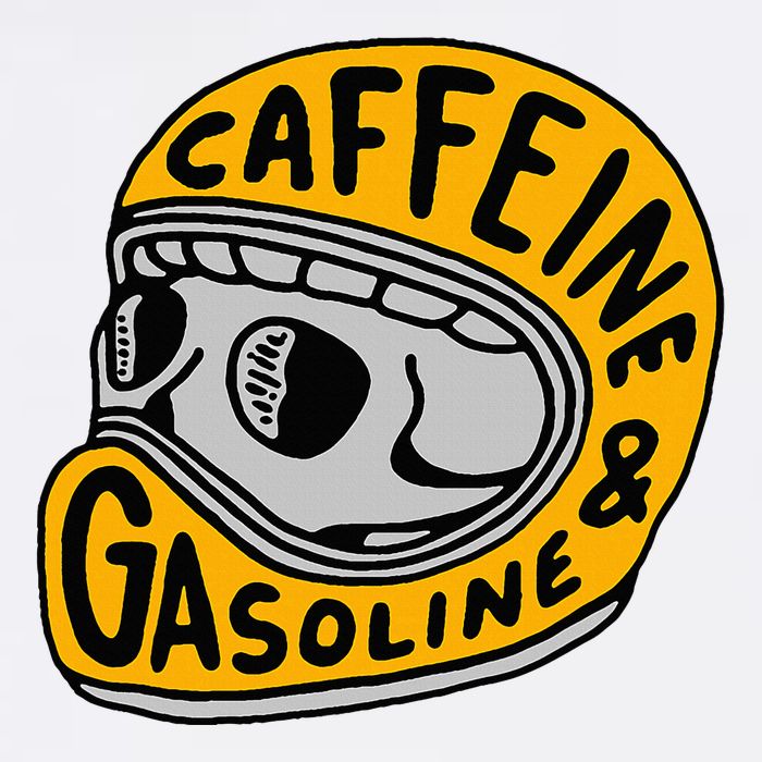 Caffeine And Gasoline Cropped Pullover Crew