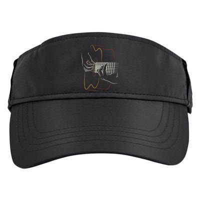 Cool Acoustic Guitar For Men Women Acoustic Guitar Player Adult Drive Performance Visor
