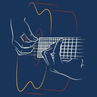 Cool Acoustic Guitar For Men Women Acoustic Guitar Player Tall T-Shirt