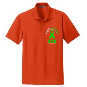 Cte Awareness Gift I Wear Lime Green For Cte Awareness Gift Dry Zone Grid Polo