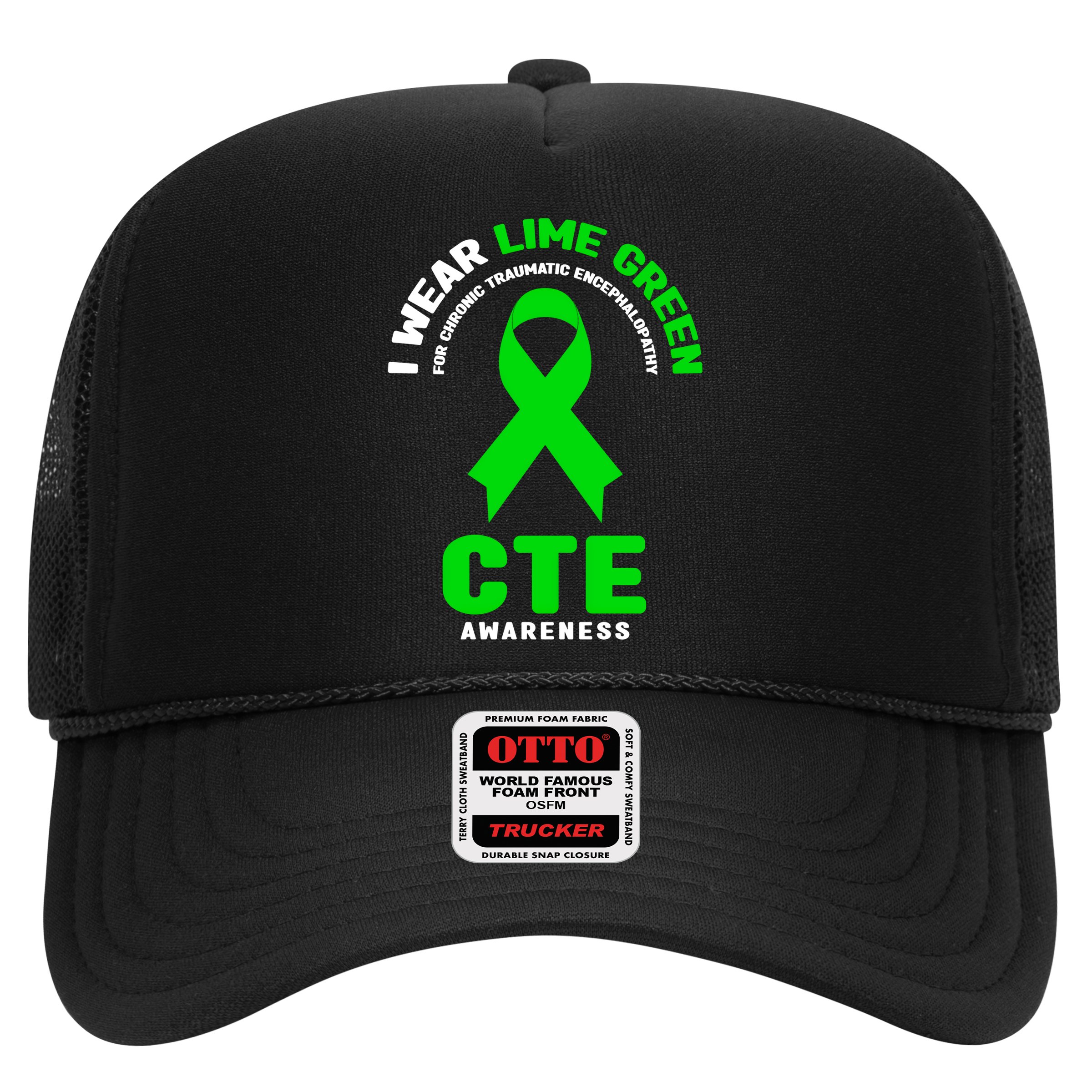 Cte Awareness Gift I Wear Lime Green For Cte Awareness Gift Hat