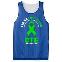 Cte Awareness Gift I Wear Lime Green For Cte Awareness Gift Mesh Reversible Basketball Jersey Tank