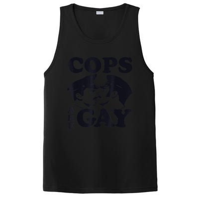 Cops Are Gay LGBT Funny Apparel PosiCharge Competitor Tank