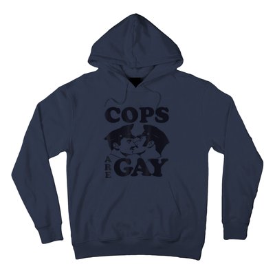 Cops Are Gay LGBT Funny Apparel Hoodie