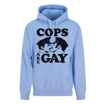 Cops Are Gay LGBT Funny Apparel Unisex Surf Hoodie