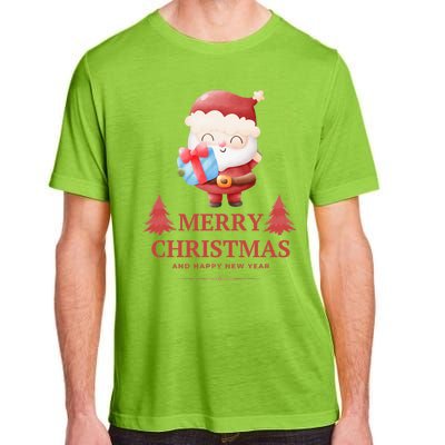 Christmas And Happy New Year Adult ChromaSoft Performance T-Shirt