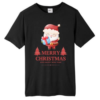 Christmas And Happy New Year Tall Fusion ChromaSoft Performance T-Shirt