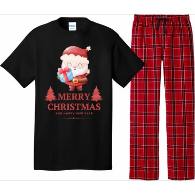 Christmas And Happy New Year Pajama Set