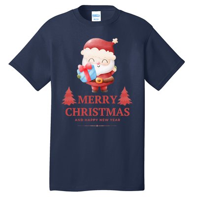 Christmas And Happy New Year Tall T-Shirt