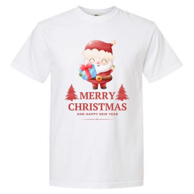 Christmas And Happy New Year Garment-Dyed Heavyweight T-Shirt