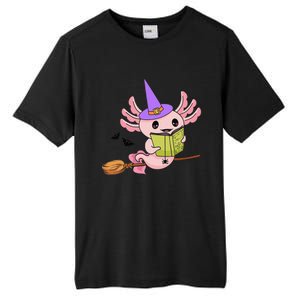 Cute Axolotl Halloween Axolotl Witch Casting Spells Tall Fusion ChromaSoft Performance T-Shirt