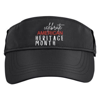 Celebrate American Heritage Month India Diversity Gift Adult Drive Performance Visor