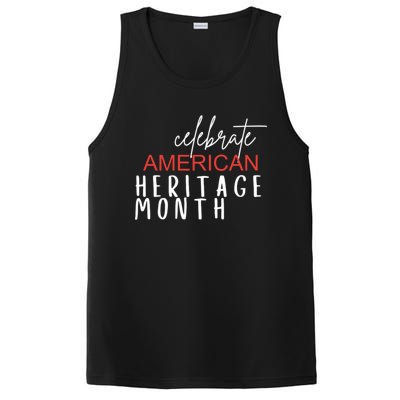 Celebrate American Heritage Month India Diversity Gift PosiCharge Competitor Tank