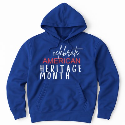 Celebrate American Heritage Month India Diversity Gift Hoodie