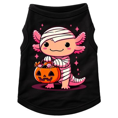Cute Axolotl Halloween Costume Doggie Tank