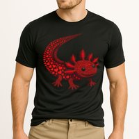 Cute Axolotl Heart   Valentine Axolotl  Cooling Performance Crew T-Shirt