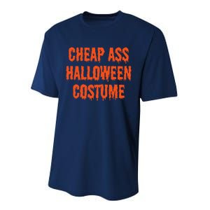 Cheap Ass Halloween Costume Funny Halloween Performance Sprint T-Shirt