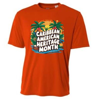 Caribbean American Heritage Month Gift Cooling Performance Crew T-Shirt