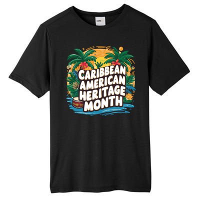 Caribbean American Heritage Month Gift Tall Fusion ChromaSoft Performance T-Shirt