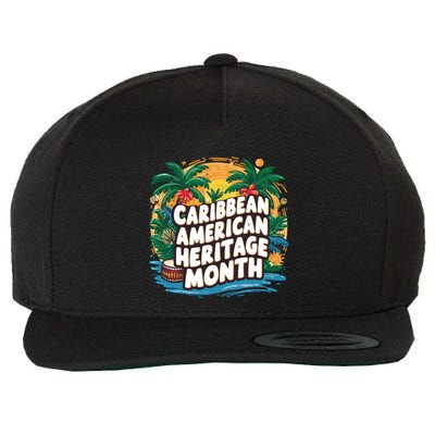 Caribbean American Heritage Month Gift Wool Snapback Cap