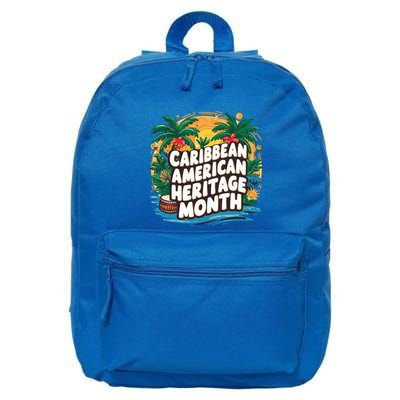 Caribbean American Heritage Month Gift 16 in Basic Backpack