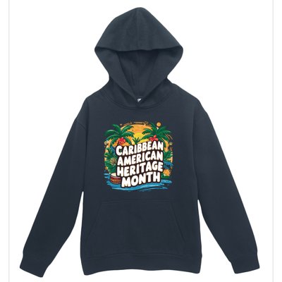 Caribbean American Heritage Month Gift Urban Pullover Hoodie