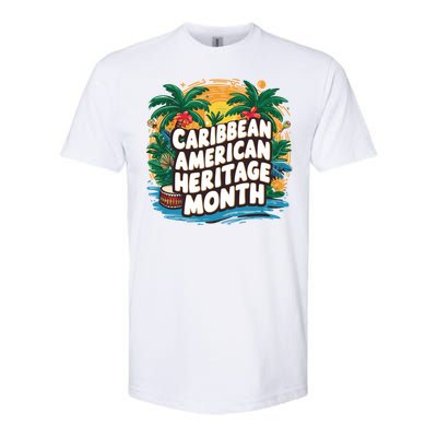 Caribbean American Heritage Month Gift Softstyle CVC T-Shirt