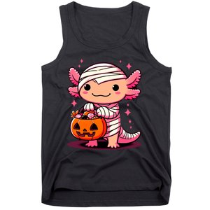 Cute Axolotl Halloween Costume Tank Top