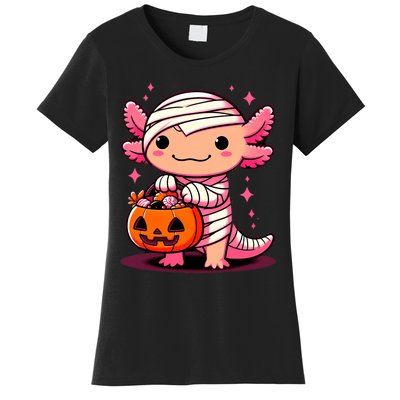 Cute Axolotl Halloween Costume Women's T-Shirt