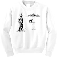 Cowboy American Heartbreak Country Music Kids Sweatshirt