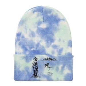 Cowboy American Heartbreak Country Music Women Tie Dye 12in Knit Beanie