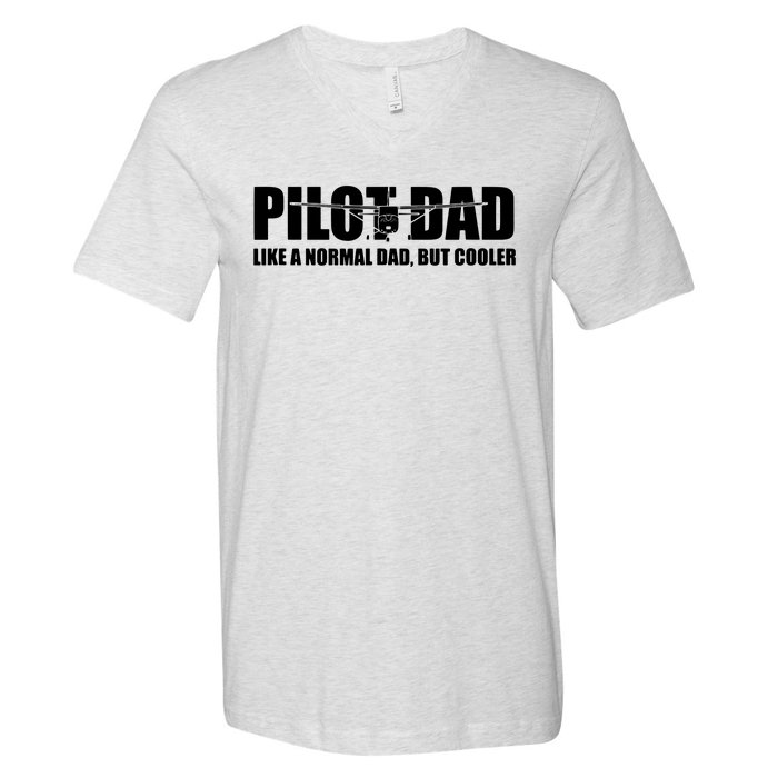 C172 Aviation Humor Funny Pilot Father Pilot Dad V-Neck T-Shirt