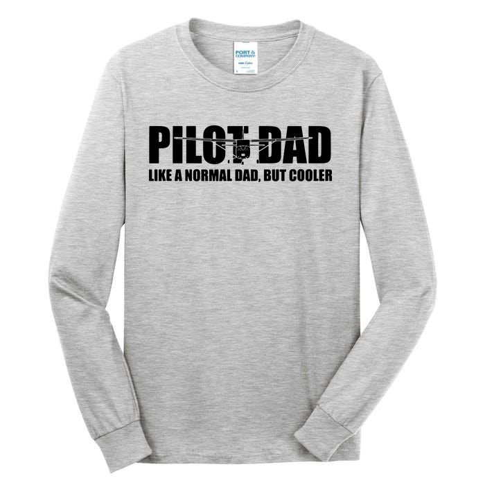 C172 Aviation Humor Funny Pilot Father Pilot Dad Tall Long Sleeve T-Shirt