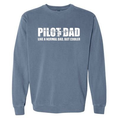 C172 Aviation Humor Funny Pilot Father Pilot Dad Garment-Dyed Sweatshirt